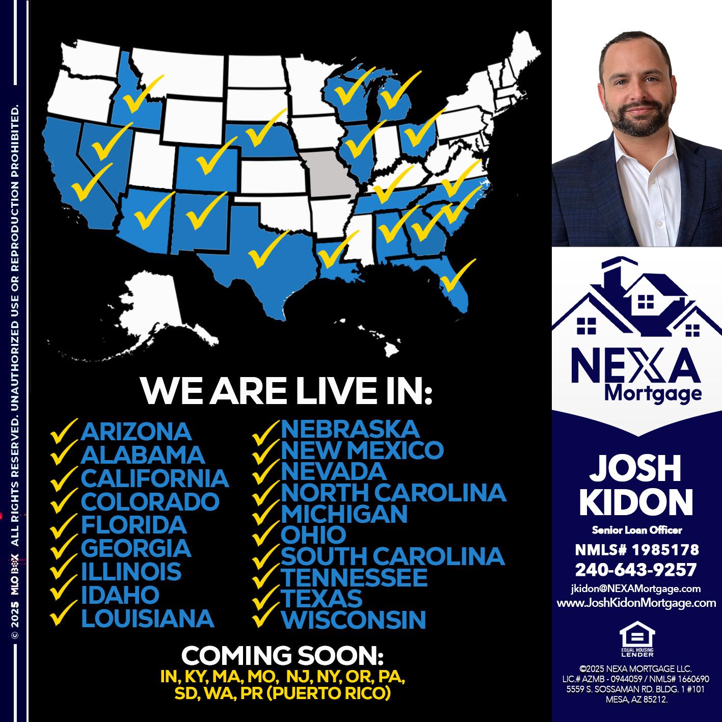 New Mexico live - Joshua Kidon -Senior Loan Officer
